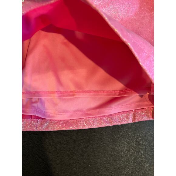 Sugar Thrillz Dolls Kill New with Tag Barbie Hot Pink Sparkle Skirt Size Large L - Picture 2 of 7